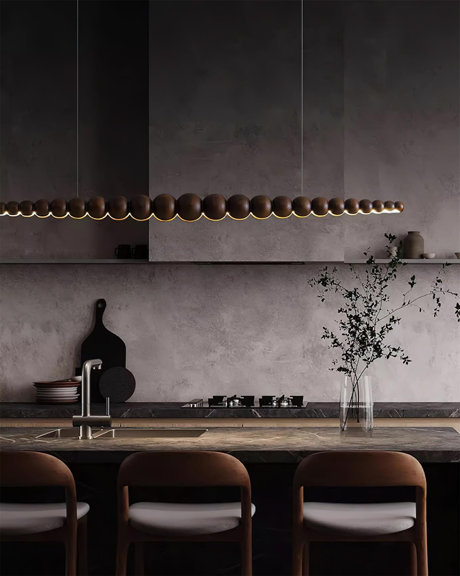 Orlanre Holz Minimalistisch Pendelleuchte-Letslighting
