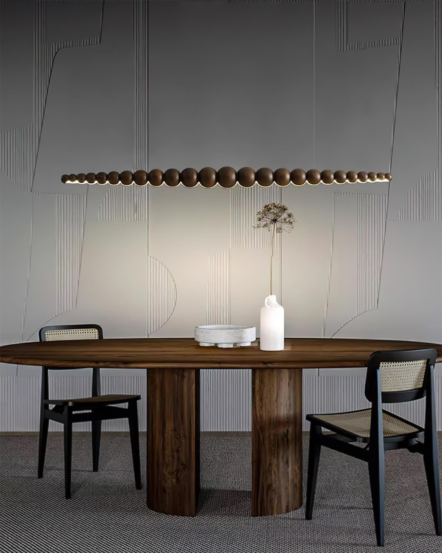 Orlanre Holz Minimalistisch Pendelleuchte-Letslighting