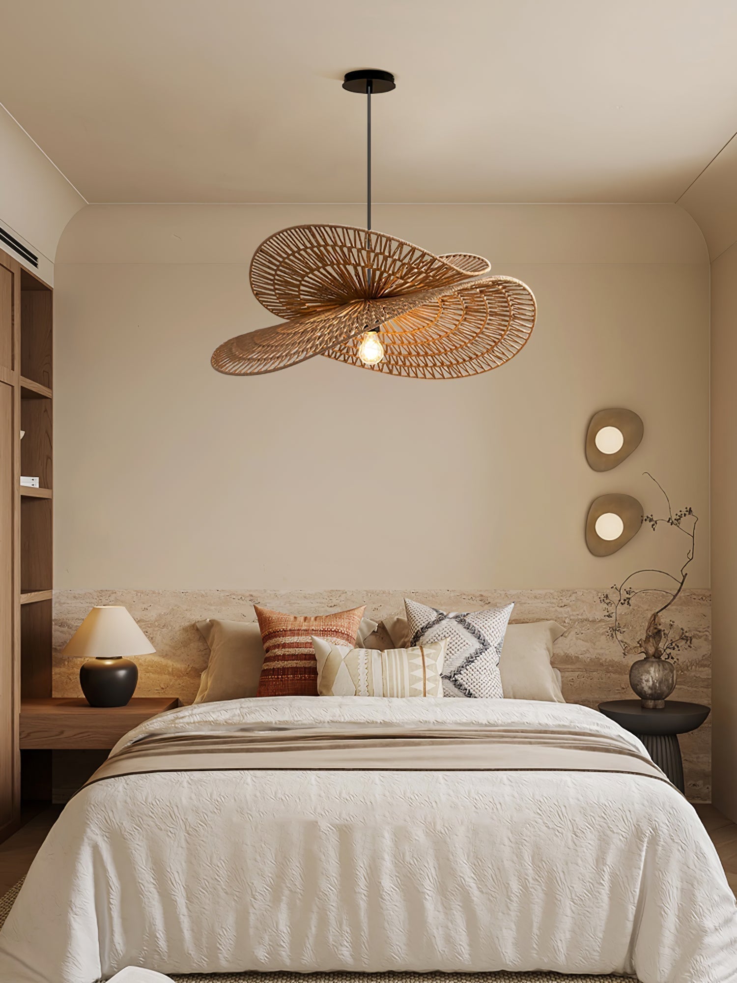 Avelora Hanfseil Traditionell Pendelleuchte-Letslighting