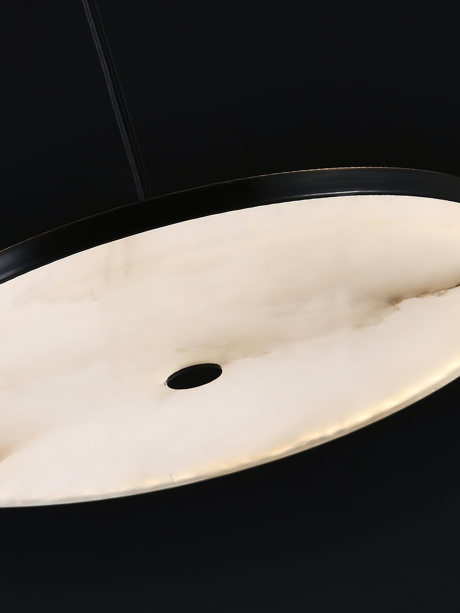 Utalion Modern Minimalist Metal Alabaster Pendant Light - Letslighting