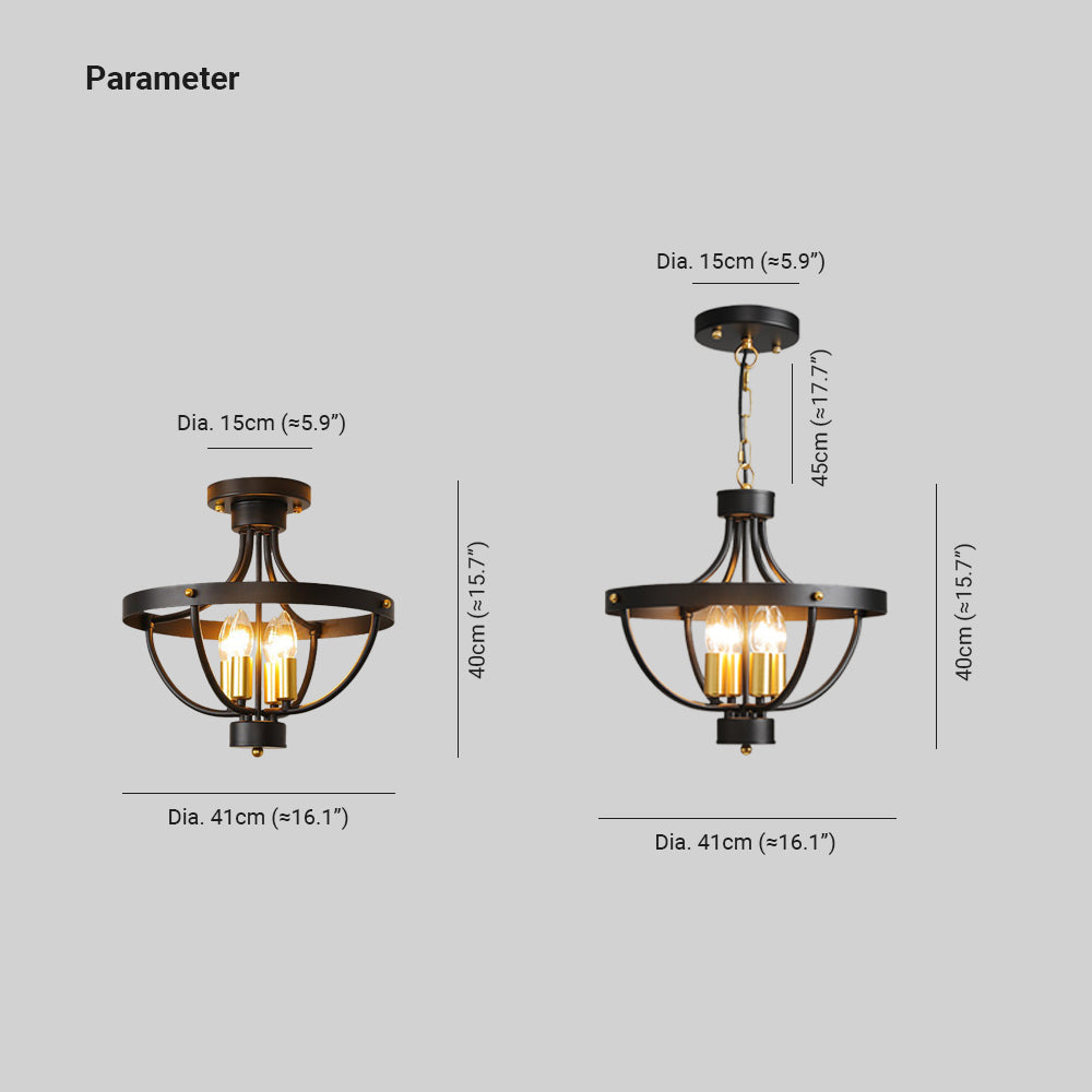 Silva Vintage LED Pendelleuchte Mattschwarzes Metall Esszimmer