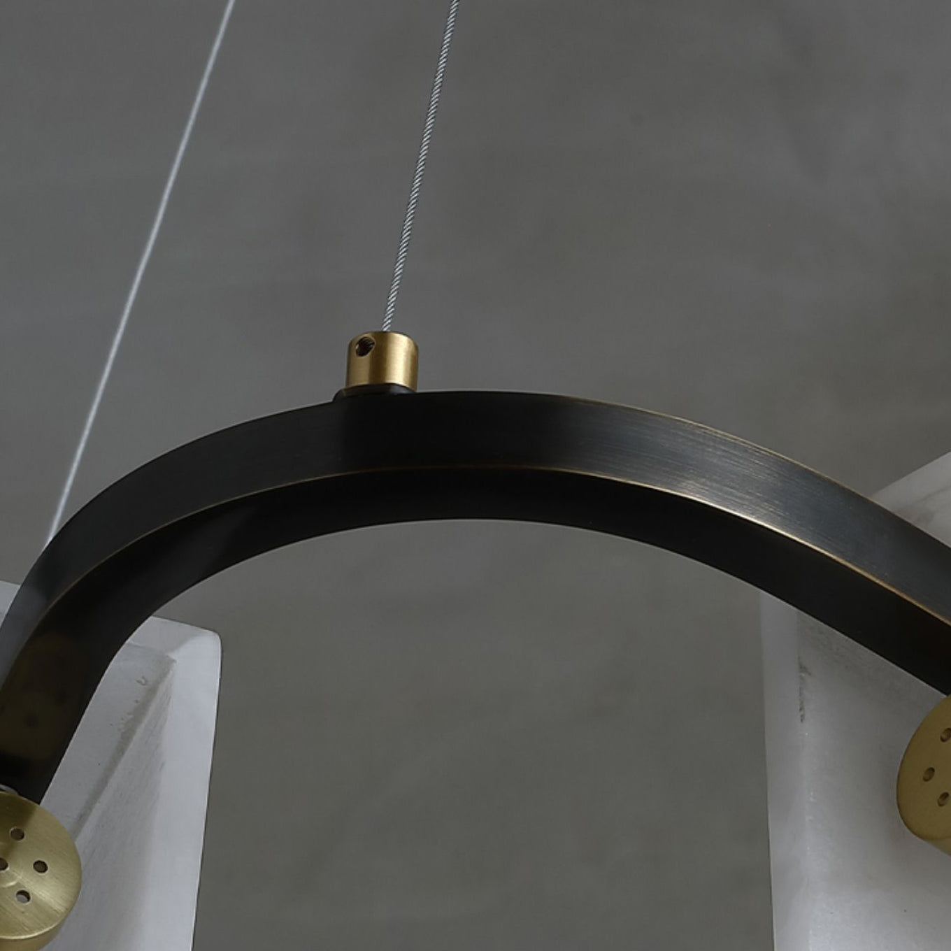 Syphaen Postmodern Luxury Metal Alabaster Chandelier - Letslighting