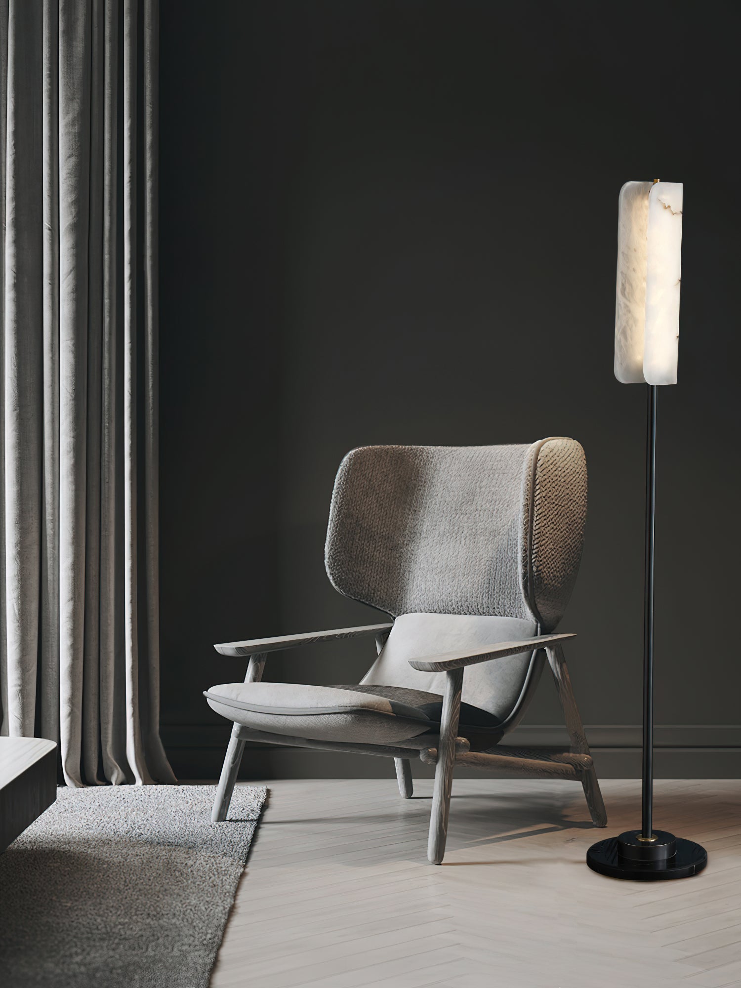 Years Alabaster Floor Lamp - Letslighting