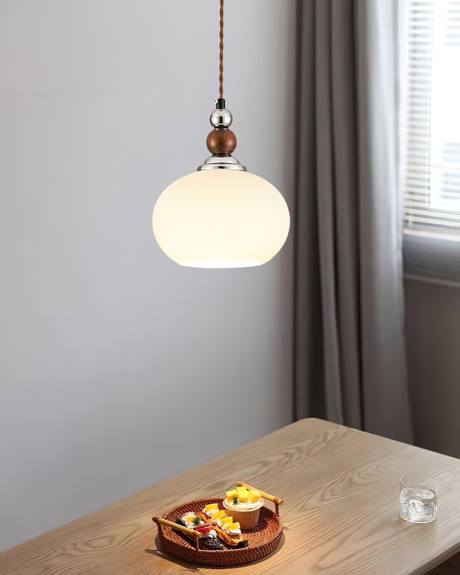 Luna Moderne Glas Pendelleuchte-Letslighting