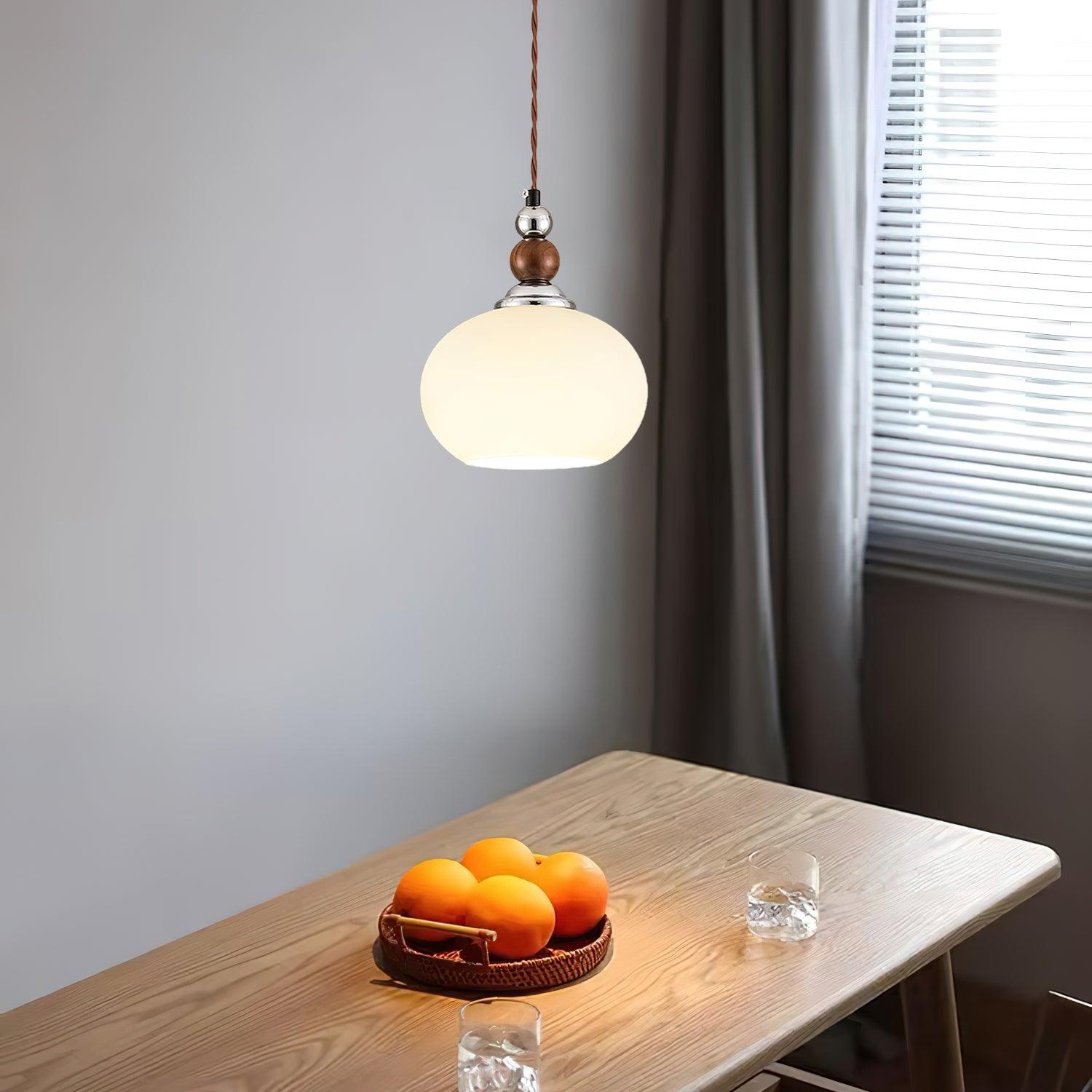 Luna Moderne Glas Pendelleuchte-Letslighting