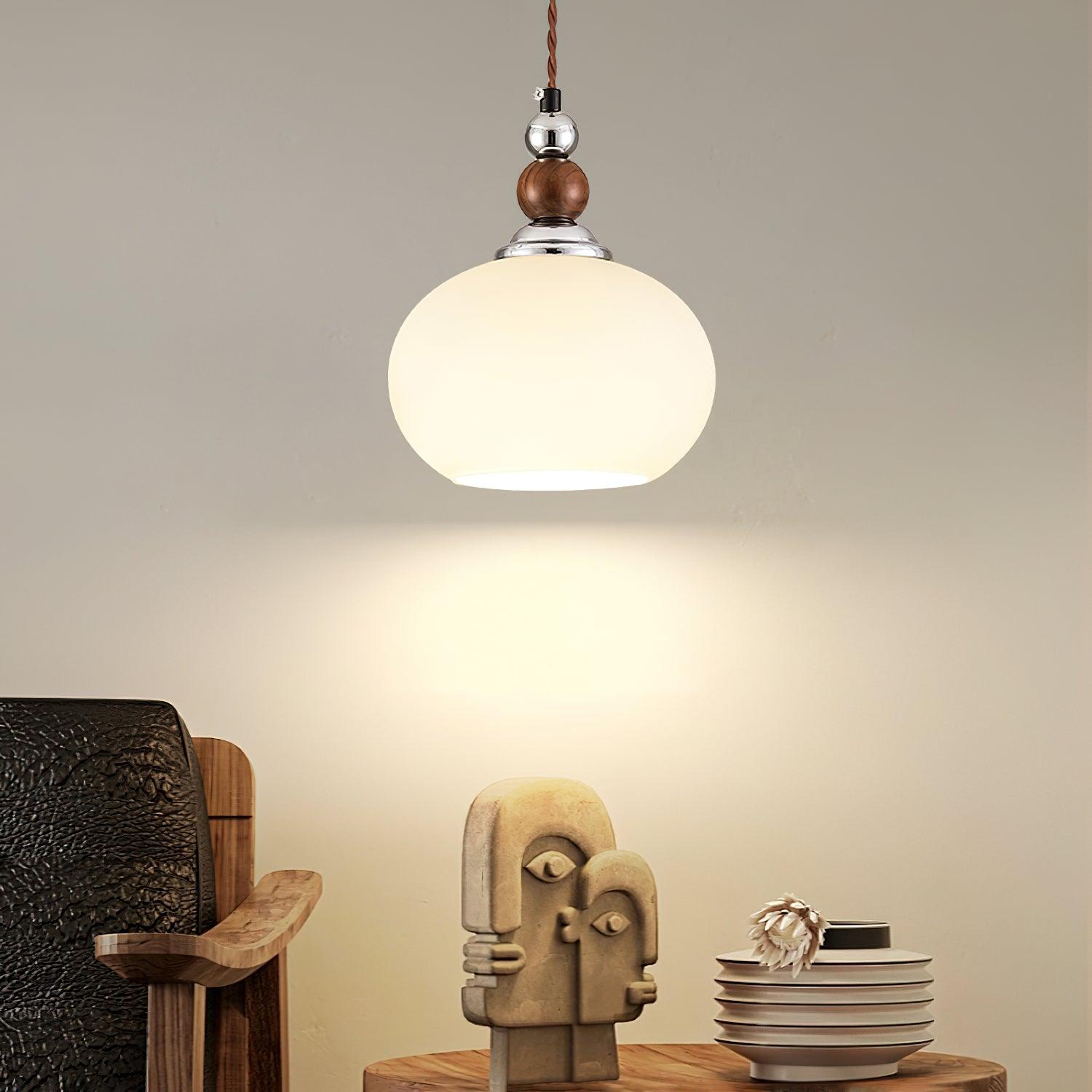 Luna Moderne Glas Pendelleuchte-Letslighting