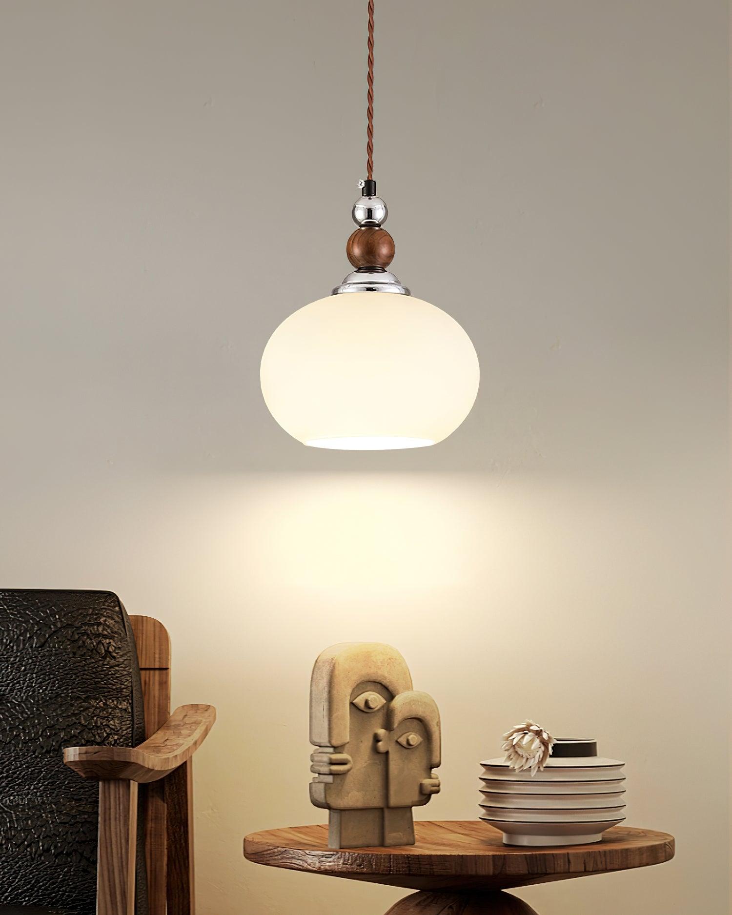 Luna Moderne Glas Pendelleuchte-Letslighting