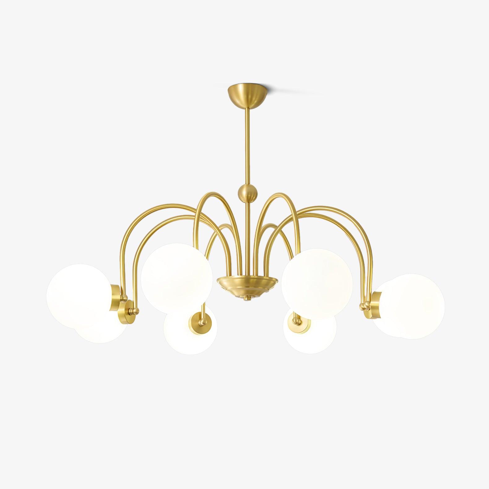 Aurora Luxuriöser Glas-Kronleuchter-Letslighting