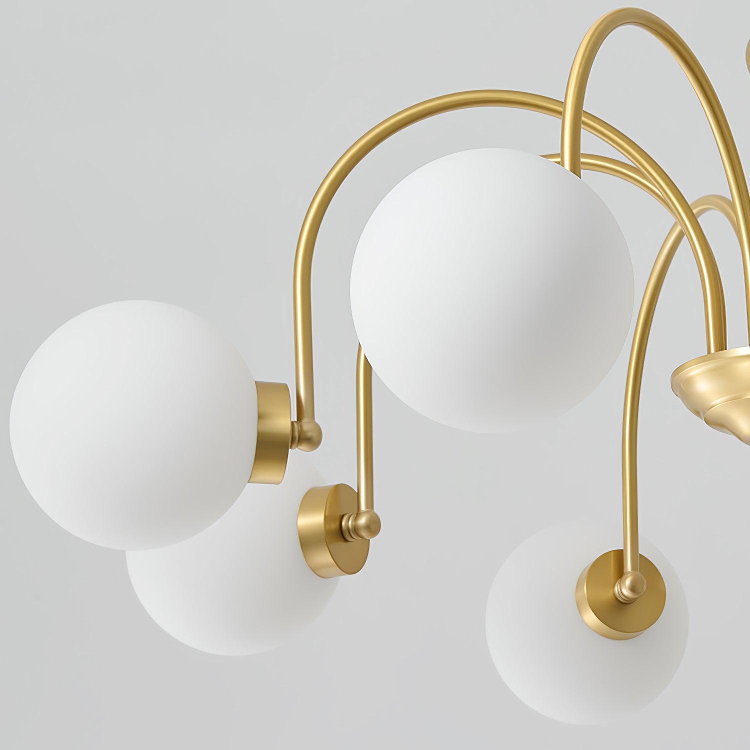 Aurora Luxuriöser Glas-Kronleuchter-Letslighting