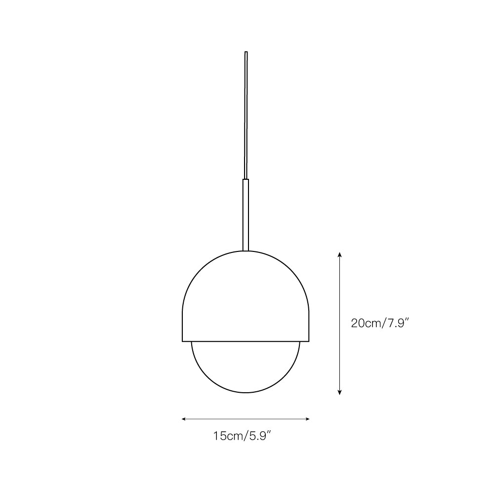 Aurzorus Modern Minimalist Art Alabaster Pendant Light - Letslighting