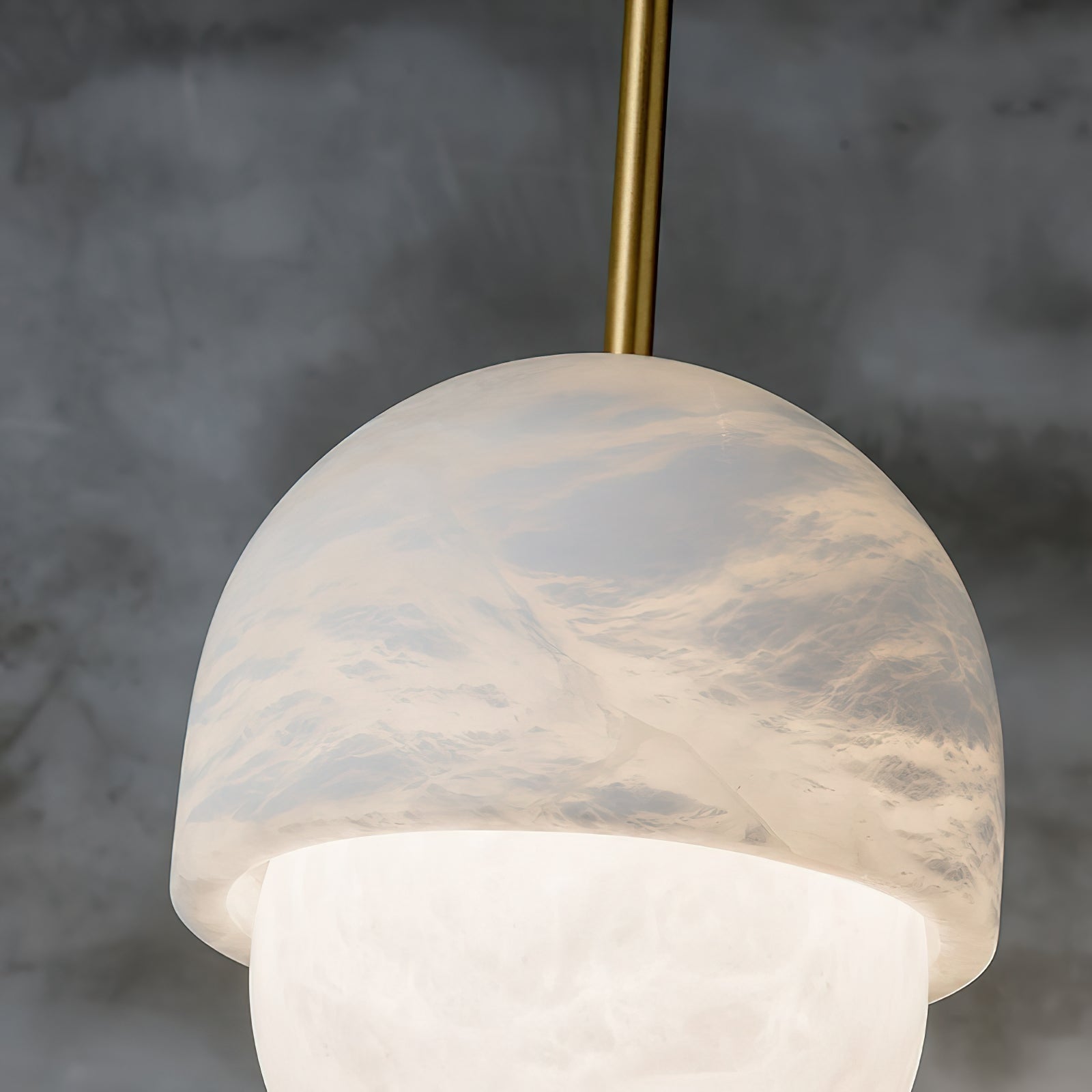 Aurzorus Modern Minimalist Art Alabaster Pendant Light - Letslighting