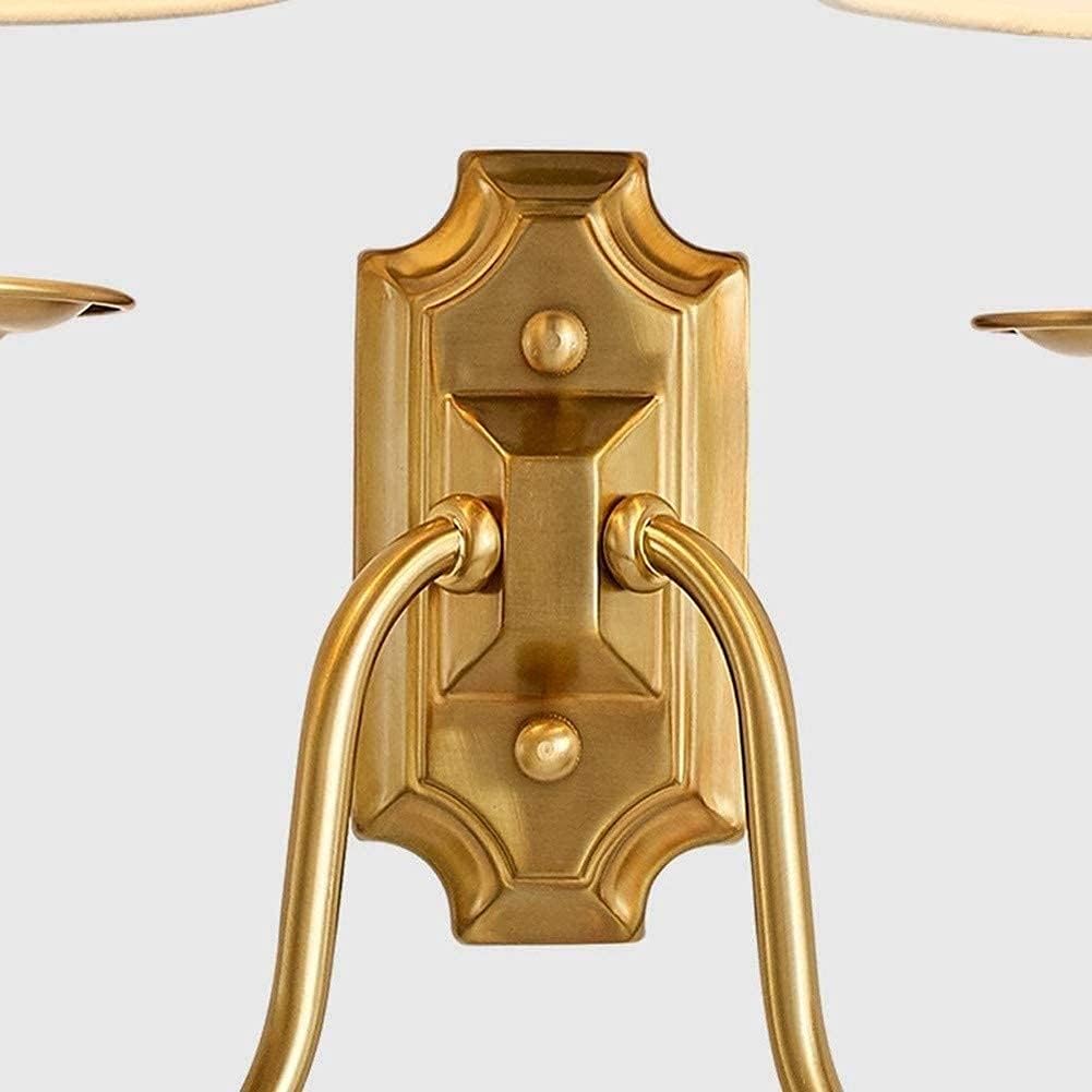 Ilsolion Vintage Industrielle Stoff-Wandleuchte-Letslighting