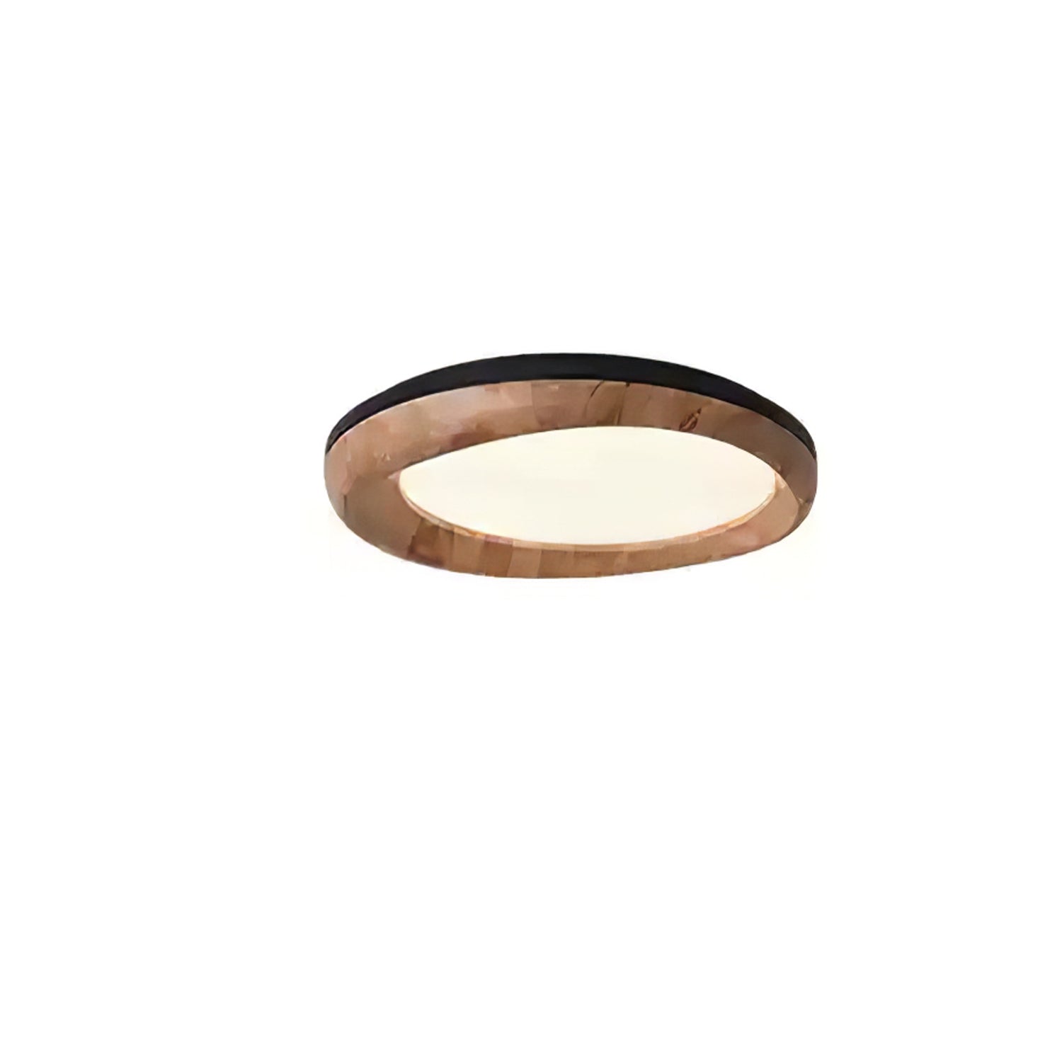 Eurtheara Deckenleuchte aus organischem Holz und Glas-Letslighting