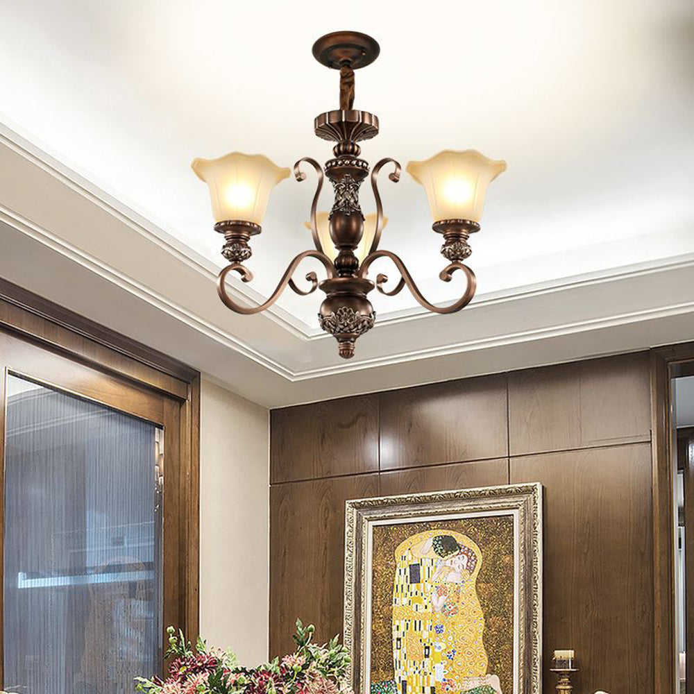 Arisha Retro Kreativ Pendelleuchte Metall Glas Wohnzimmer Schlafzimme