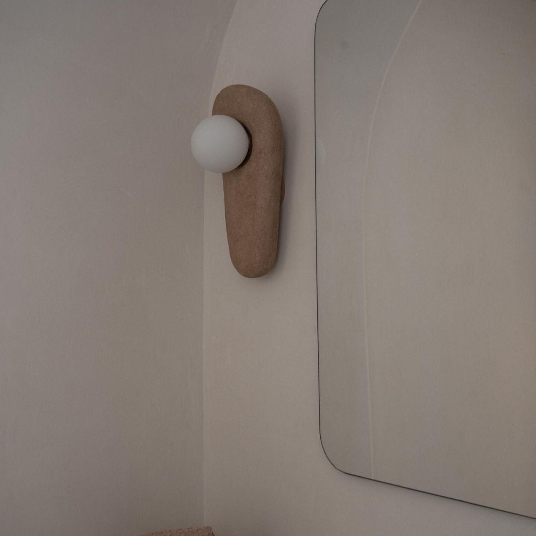 Cashae Harz Glas Wandleuchte-Letslighting