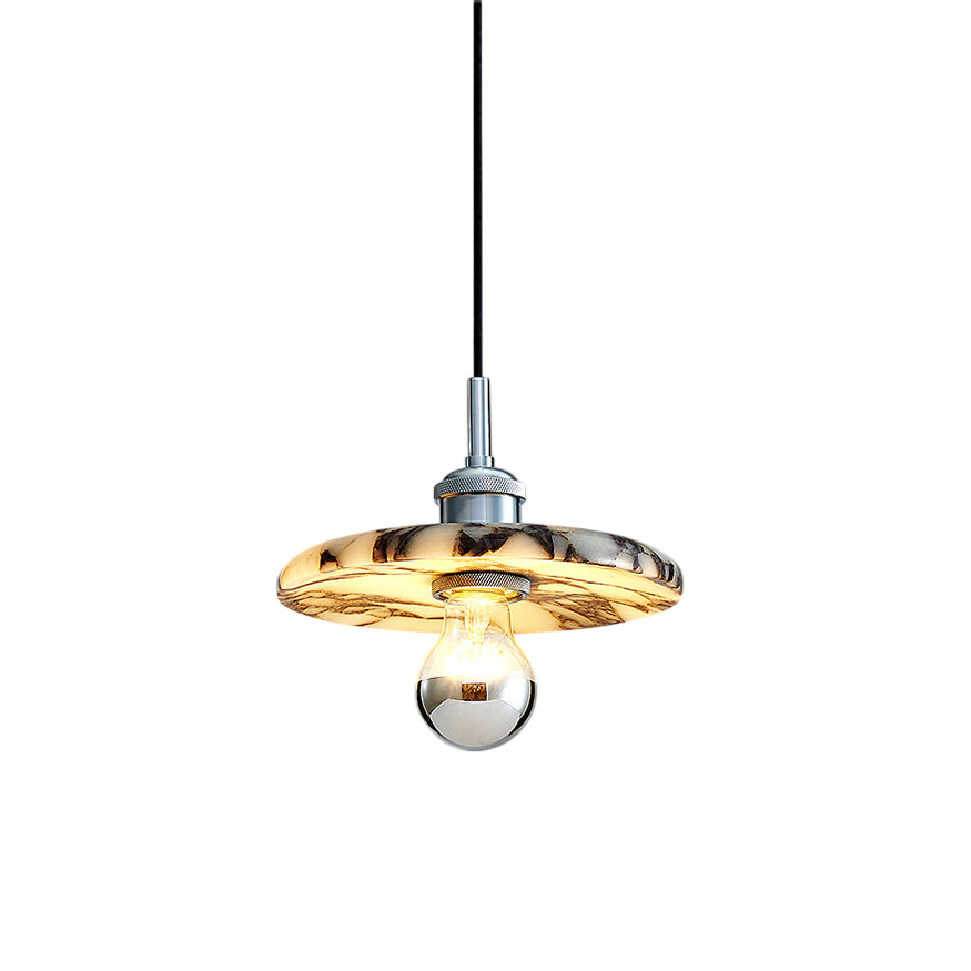 Ovelion Premium Nordic Art Marble Metal Pendant Lamp - Letslighting
