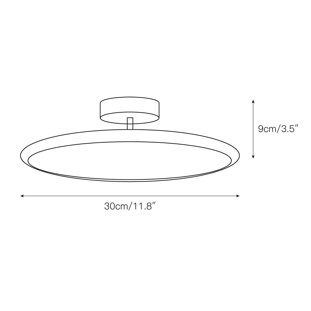 Azorila Deckenleuchte Grün Modern Minimalistisch-Letslighting