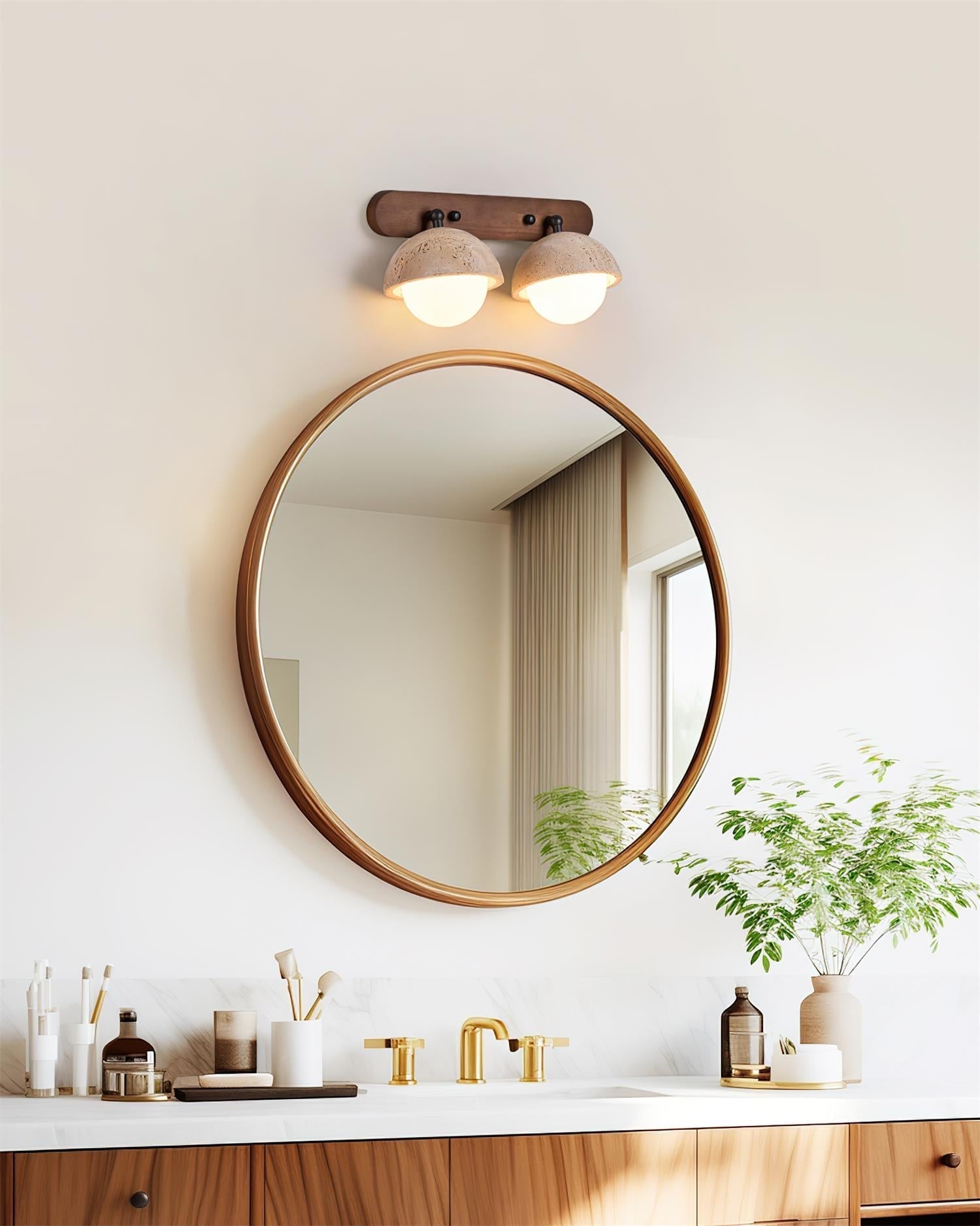 Gavilo Travertine Double Wall Lamp - Letslighting