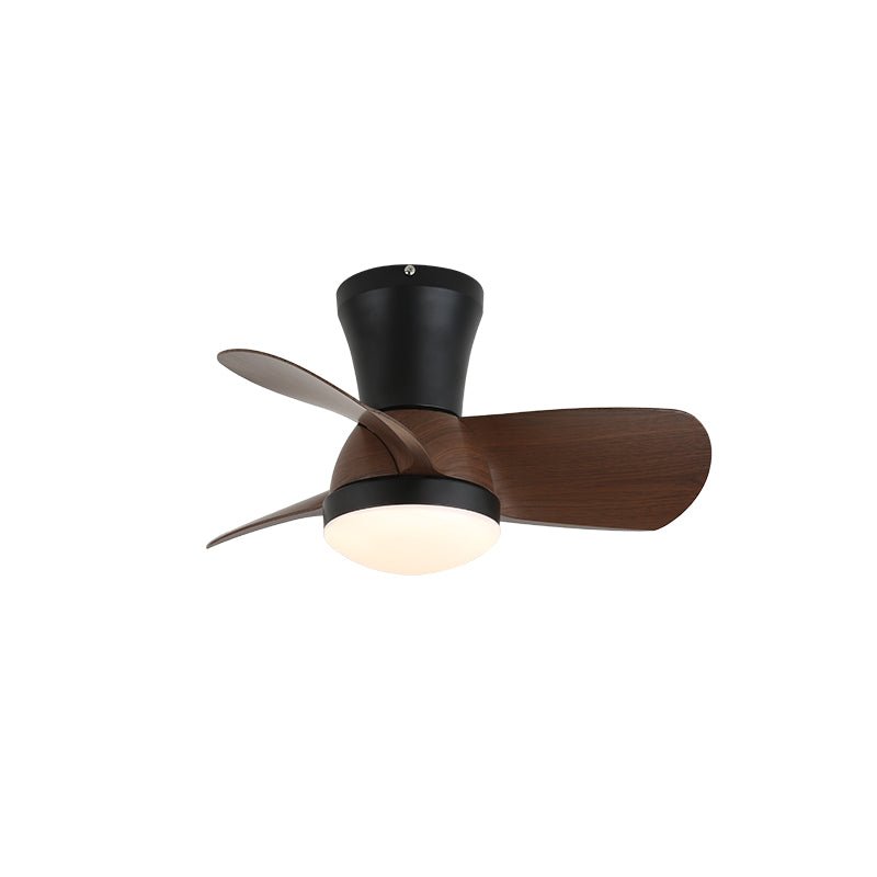 Luvora Minimalistischer Holz-Deckenventilator mit Licht
