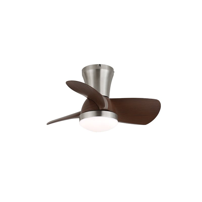 Luvora minimalistischer Holz-Deckenventilator mit Licht, eine weitere Ansicht