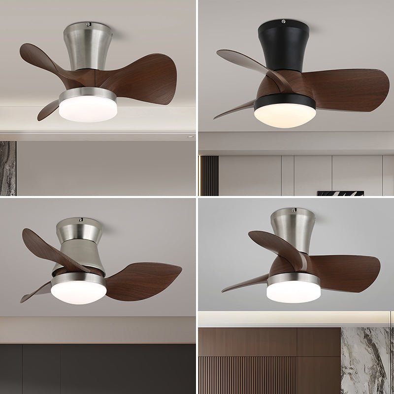 Luvora Deckenventilator mit Licht und beleuchteter integrierter LED