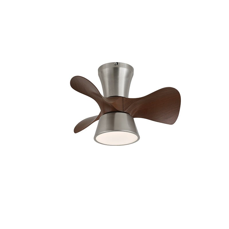 Luvora Minimalistischer Holz-Deckenventilator mit Licht