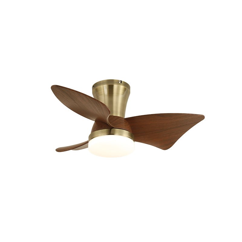 Luvora minimalistischer Holz-Deckenventilator mit Licht, verschiedene Modellgrößen