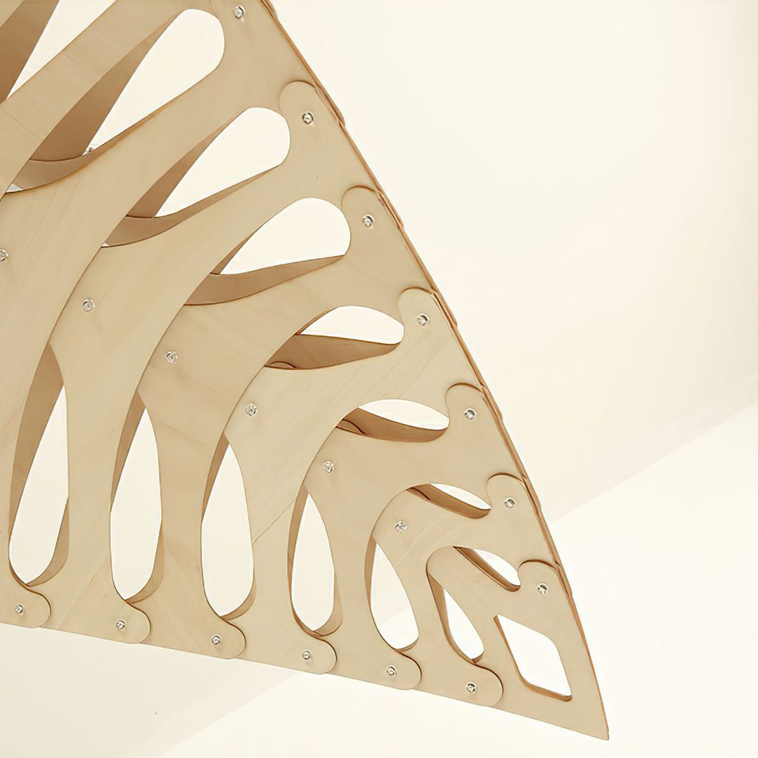 Veliren Blatt Holz Pendelleuchte-Letslighting