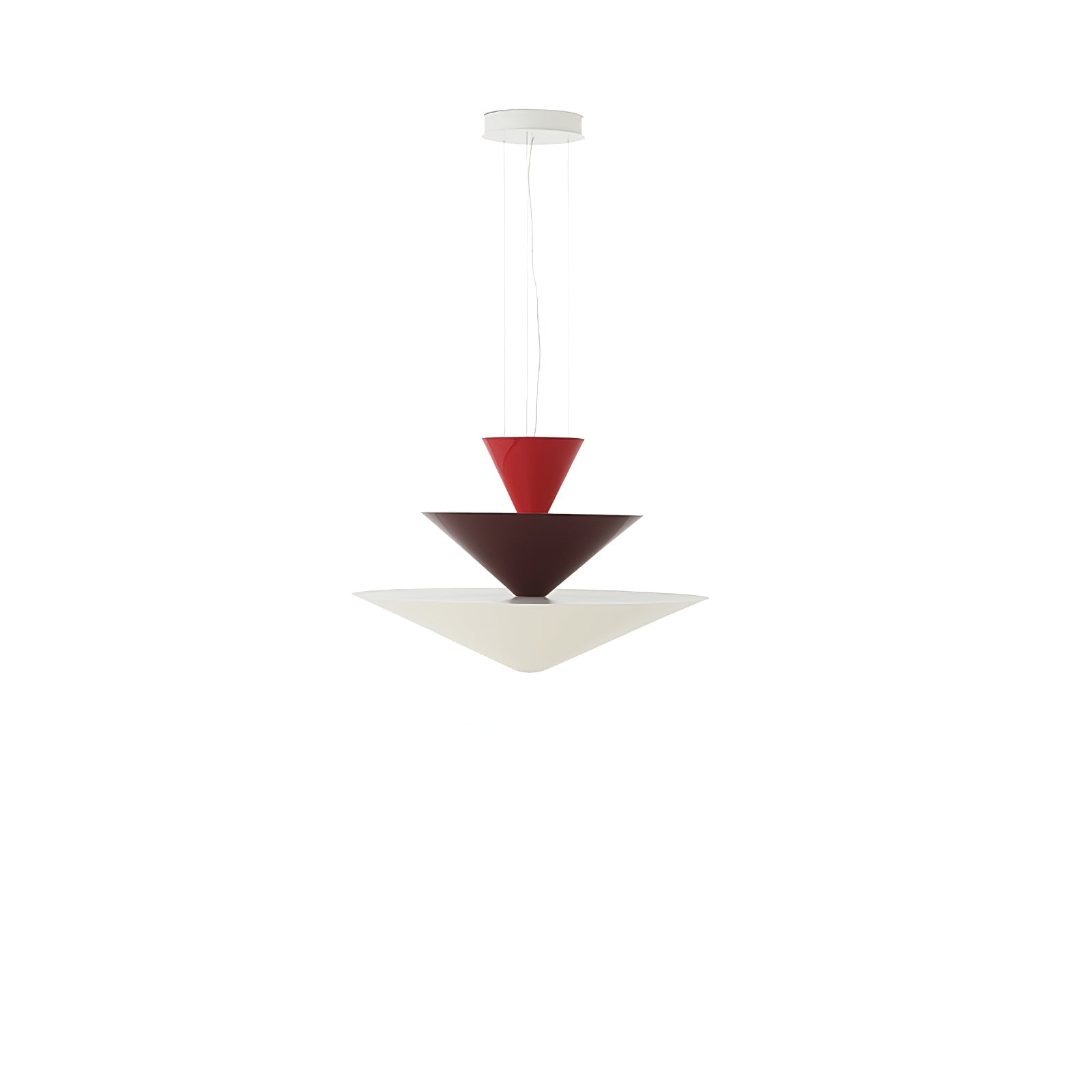 Pyramia Gestufte Pendelleuchte mit Farbblock-Letslighting