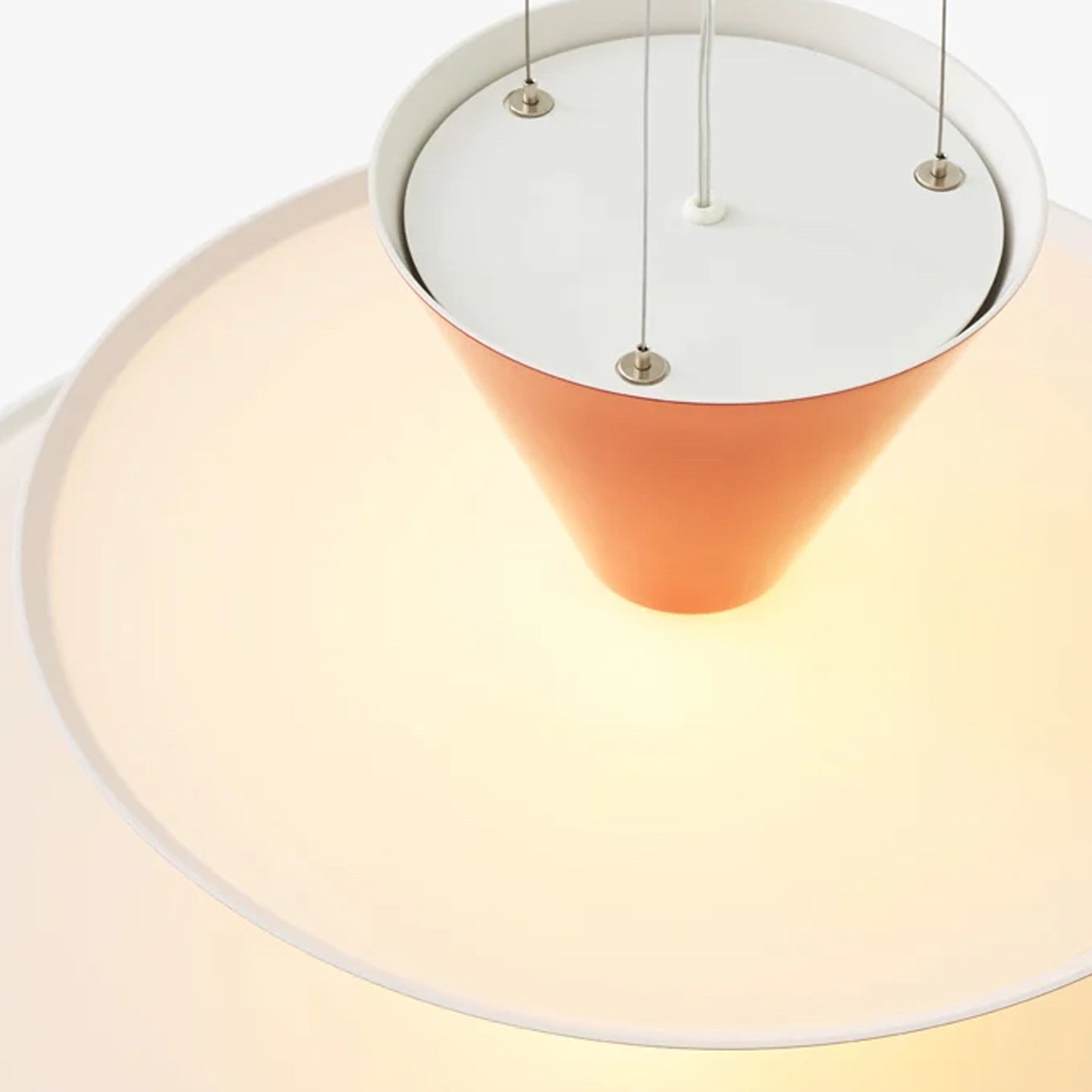 Pyramia Gestufte Pendelleuchte mit Farbblock-Letslighting