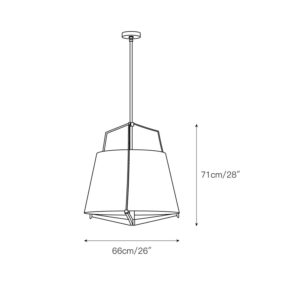 Uraeia Vintage Industrial Pendelleuchte-Letslighting