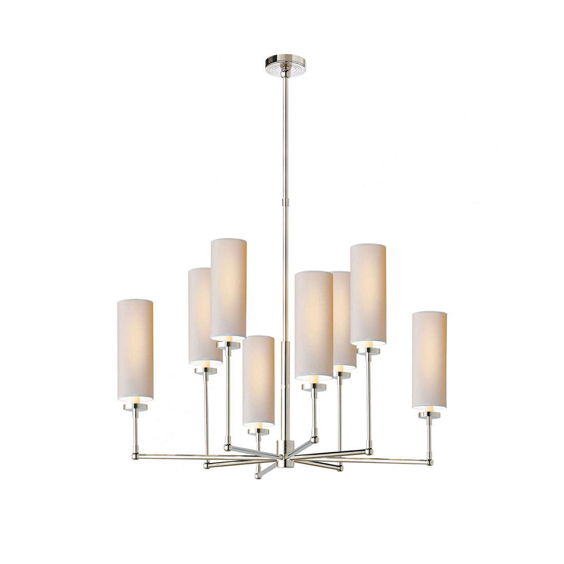 Eraeiel Postmoderner Luxus Messing-Stoff-Kronleuchter-Letslighting
