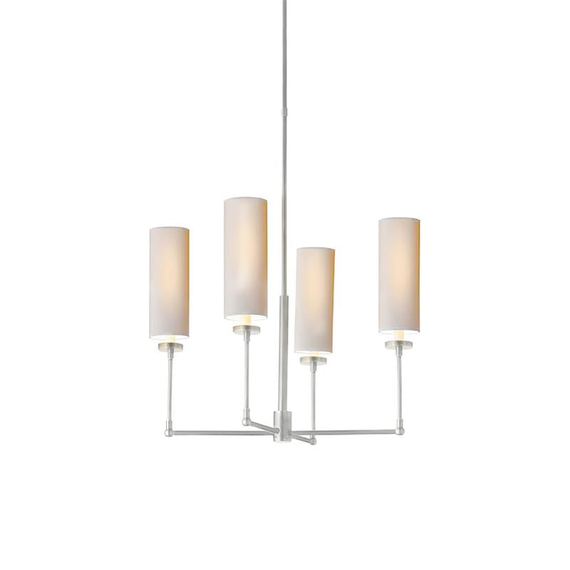 Eraeiel Postmoderner Luxus Messing-Stoff-Kronleuchter-Letslighting