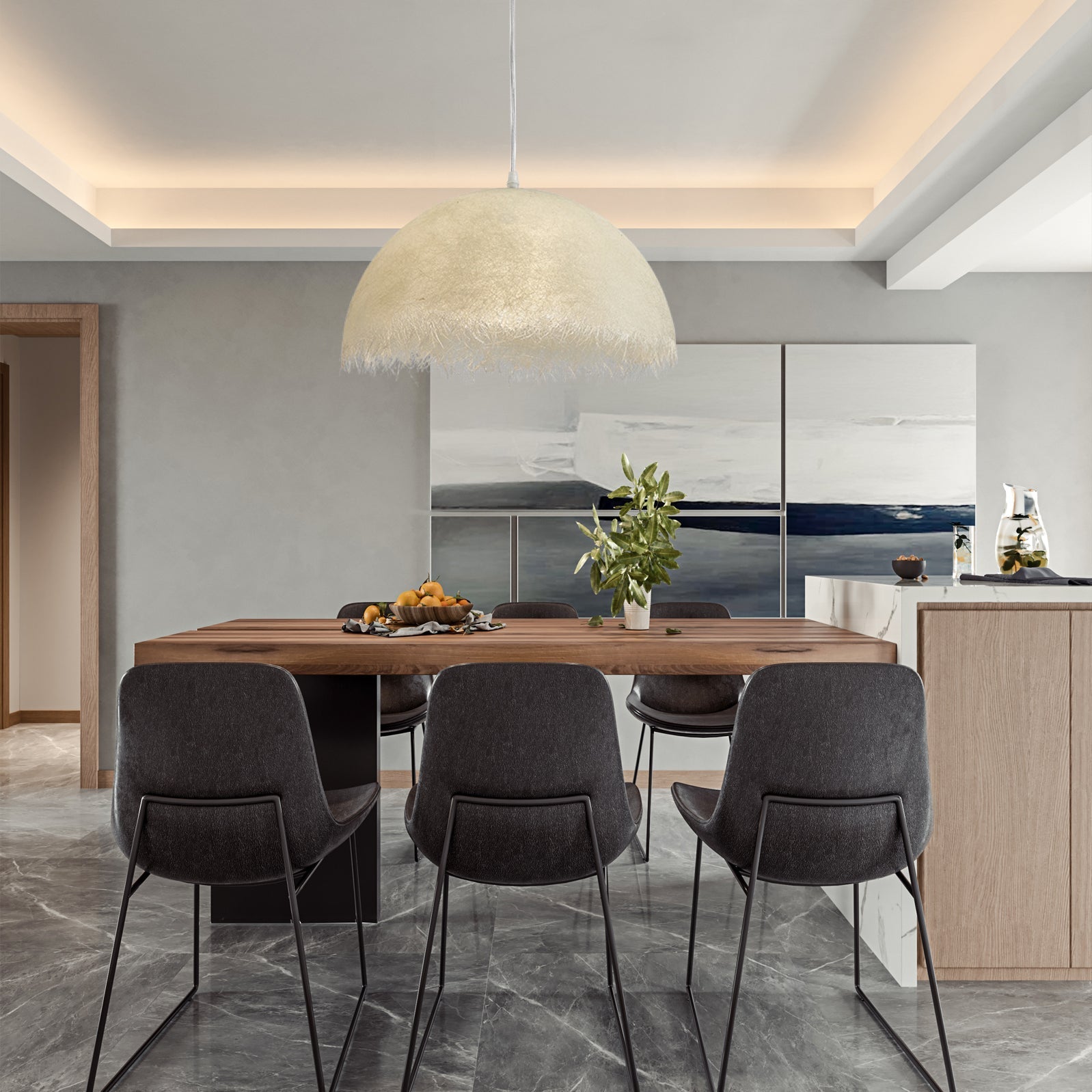 Willa Modern Epoxidharz Pendelleuchte-Letslighting