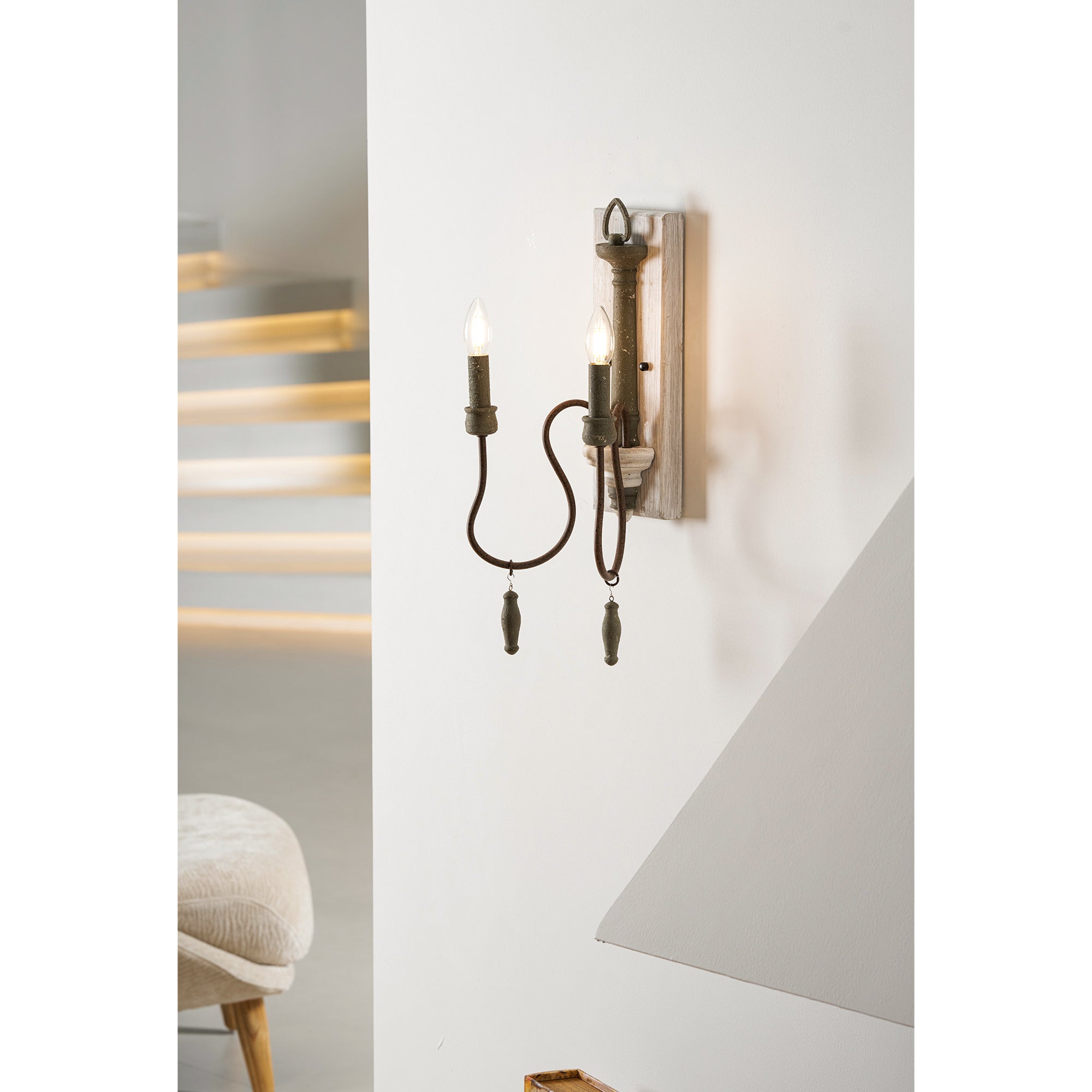 Zoe Klassische Vintage-Wandleuchte-Letslighting