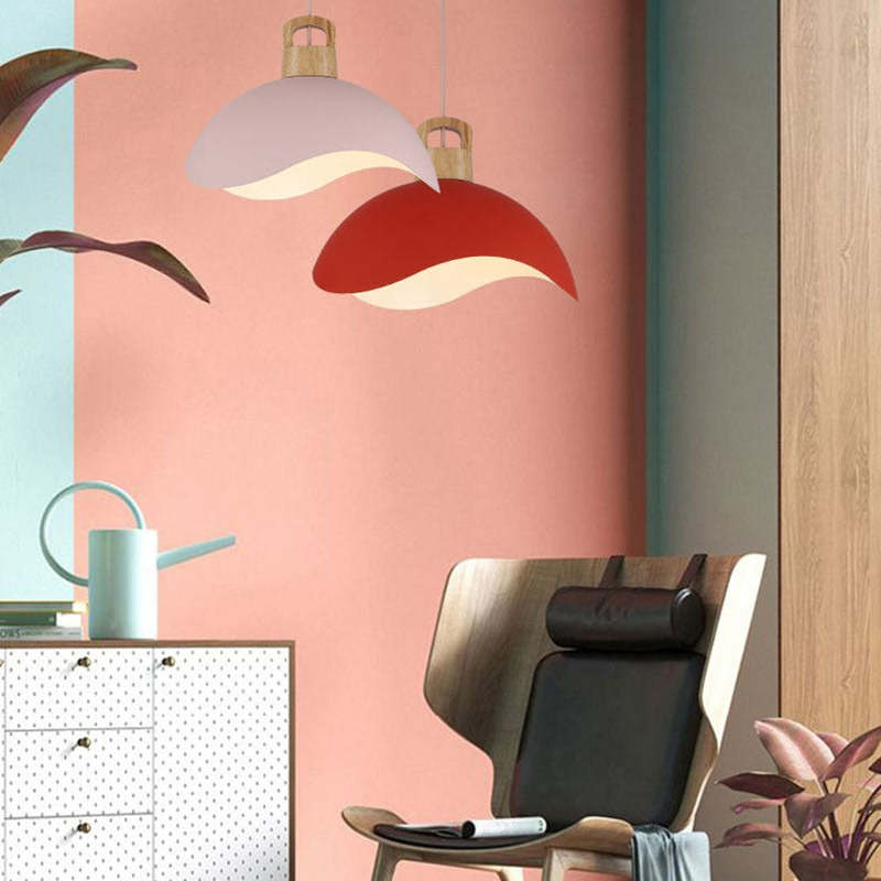 Valentina Design LED Pendelleuchte Schwarz Schlafzimmer/Esszimmer Metall