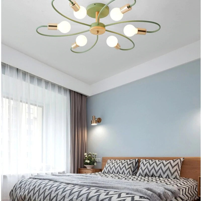 Arisha Arisha LED Deckenleuchte Wohnzimmer/Arbeitszimmer Metall