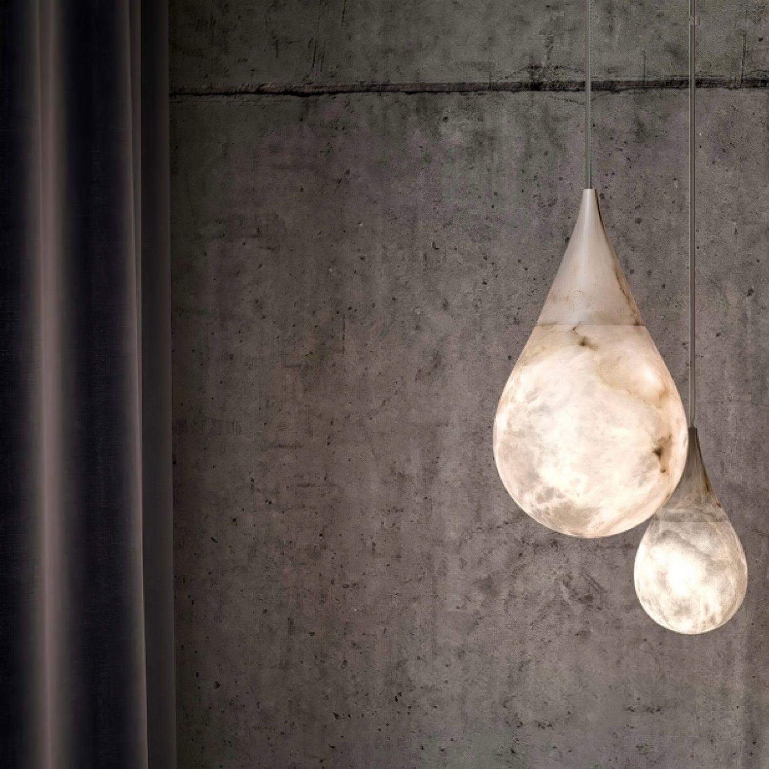 Marble Raindrop Pendant Light - Blowlighting