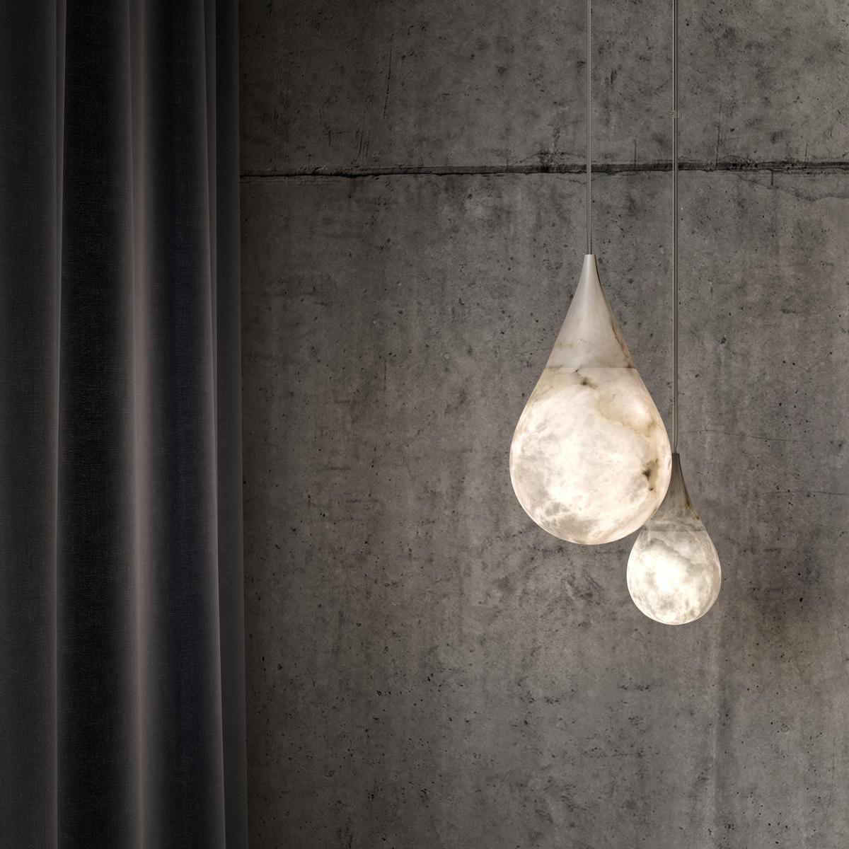 Marble Raindrop Pendant Light - Blowlighting