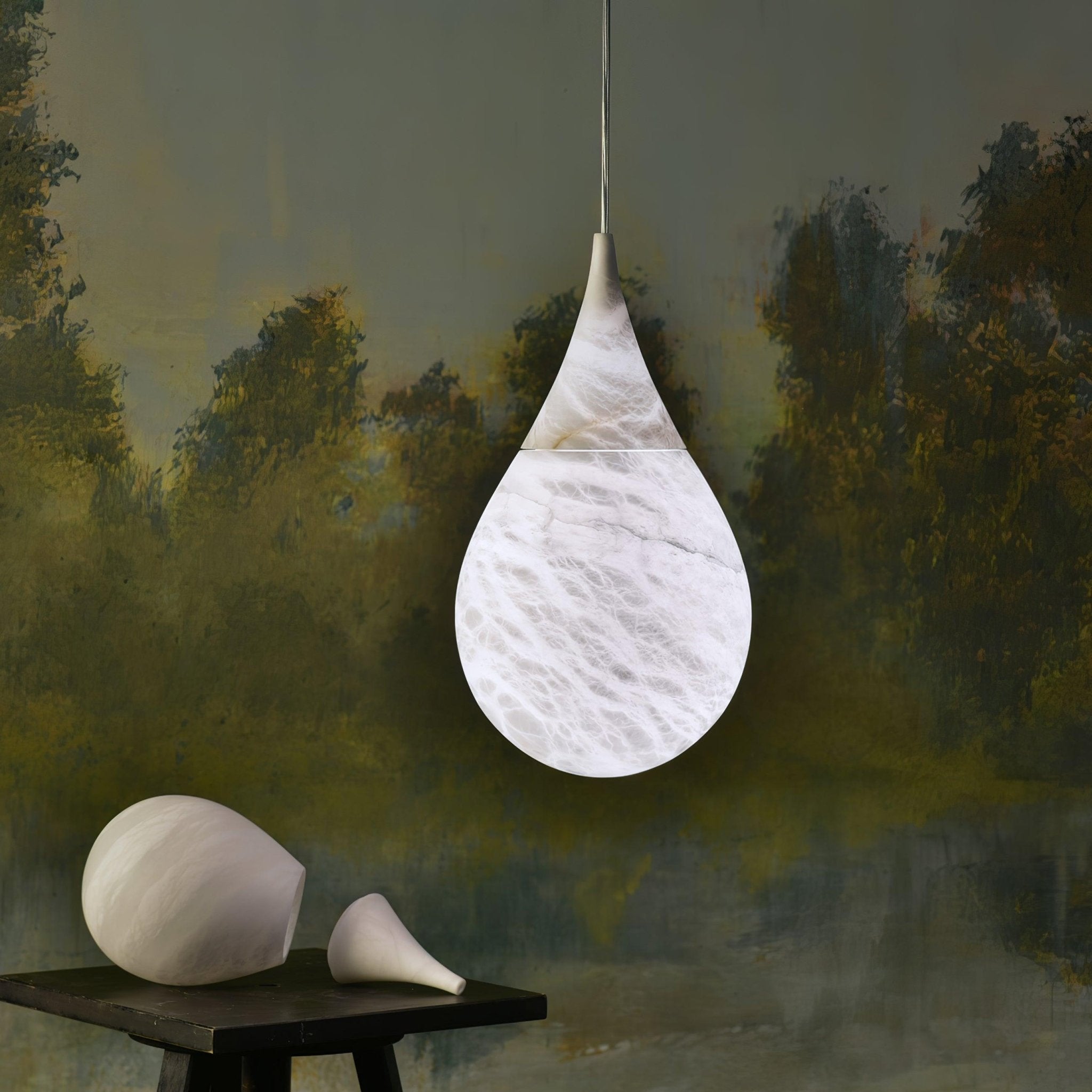Marble Raindrop Pendant Light - Blowlighting