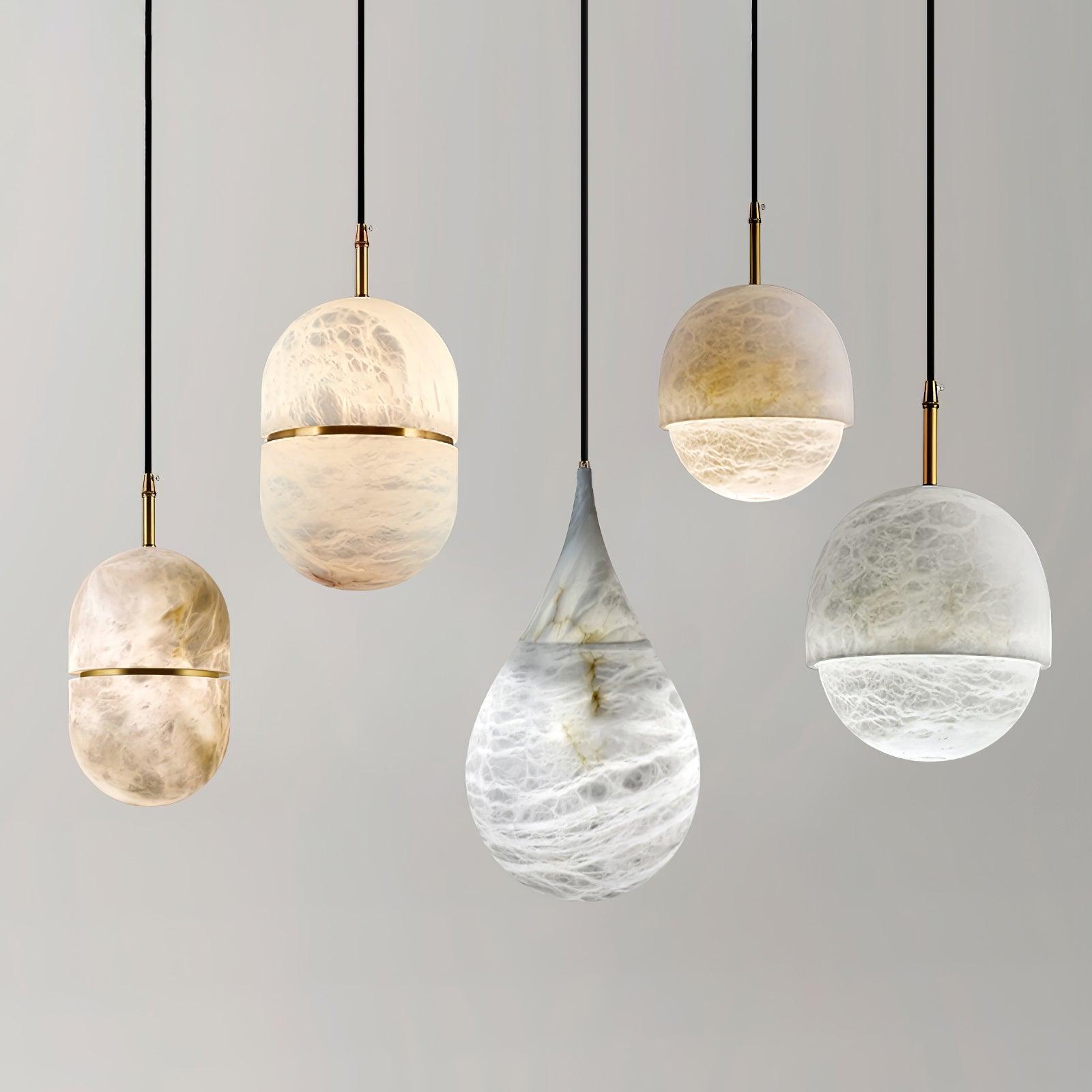 Marble Raindrop Pendant Light - Blowlighting