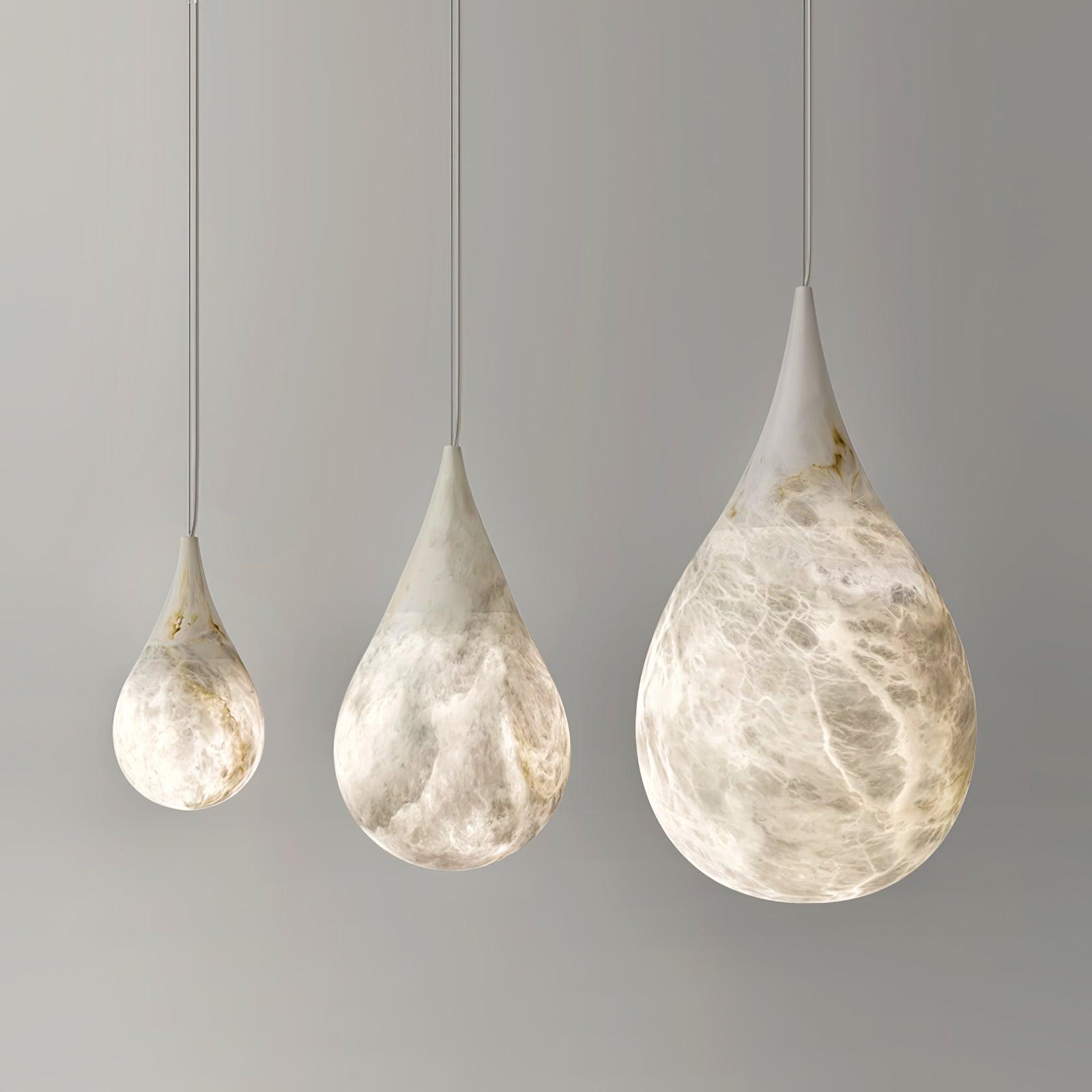 Marble Raindrop Pendant Light - Blowlighting