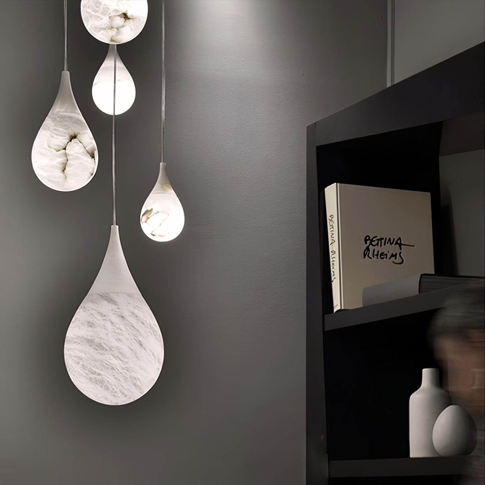 Marble Raindrop Pendant Light - Blowlighting