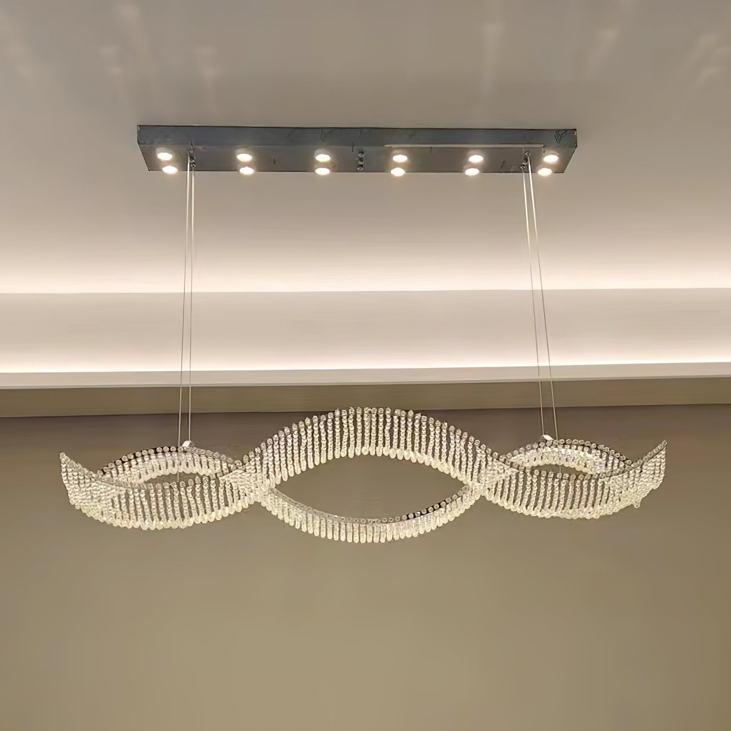 Ivsolara Postmoderne Luxus Kristall Kronleuchter-Letslighting