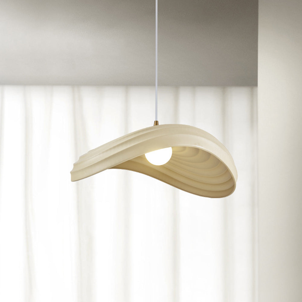 Ritta Minimalistische LED Pendelleuchte Weiß Wohnzimmer/Esszimmer