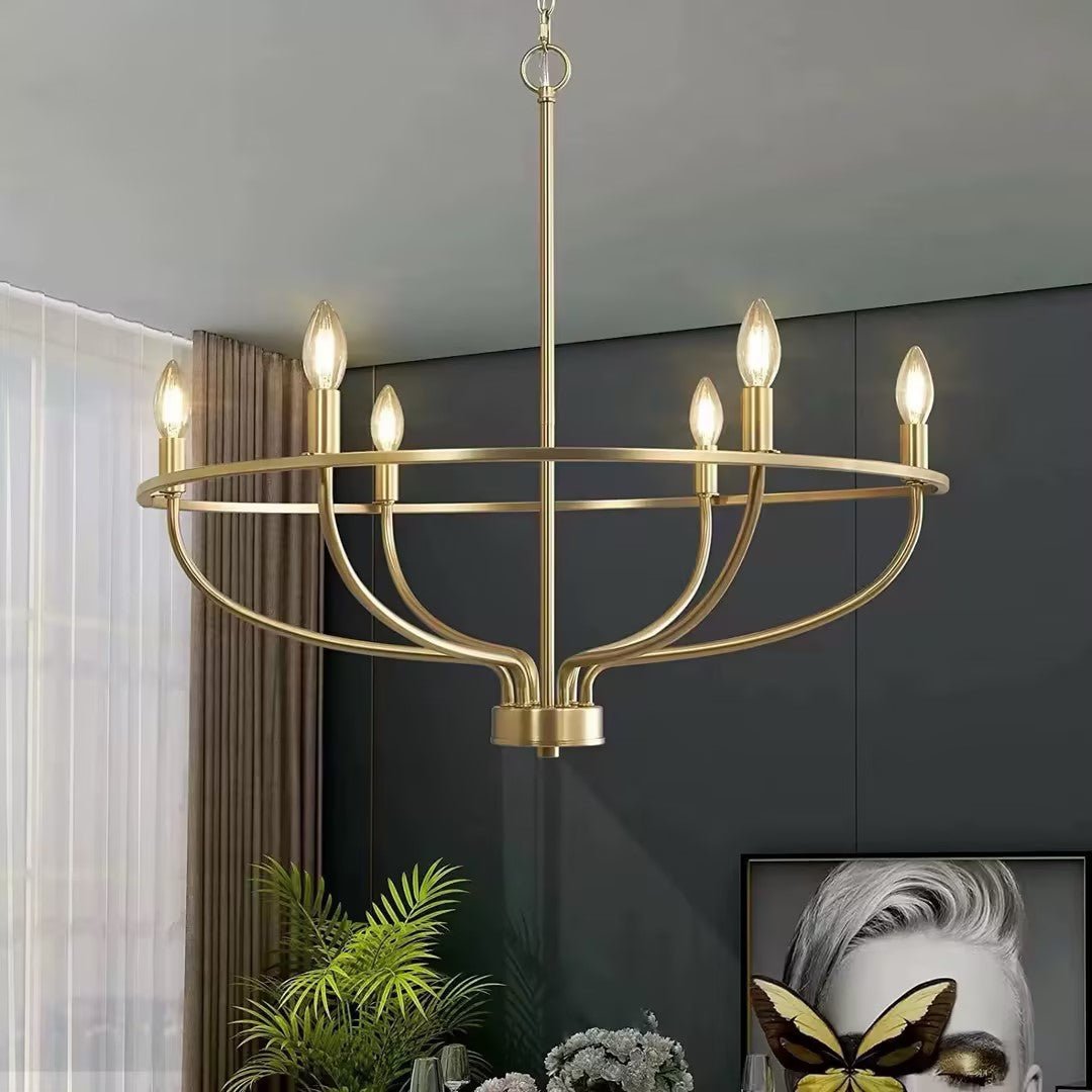 Cisoriel Klassischer Messing-Kronleuchter-Letslighting