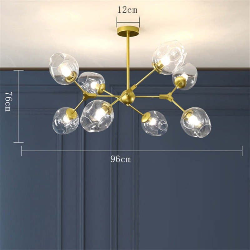 Valentina Pendelleuchte, 6 Farben, 6/8/10/12 -flammig