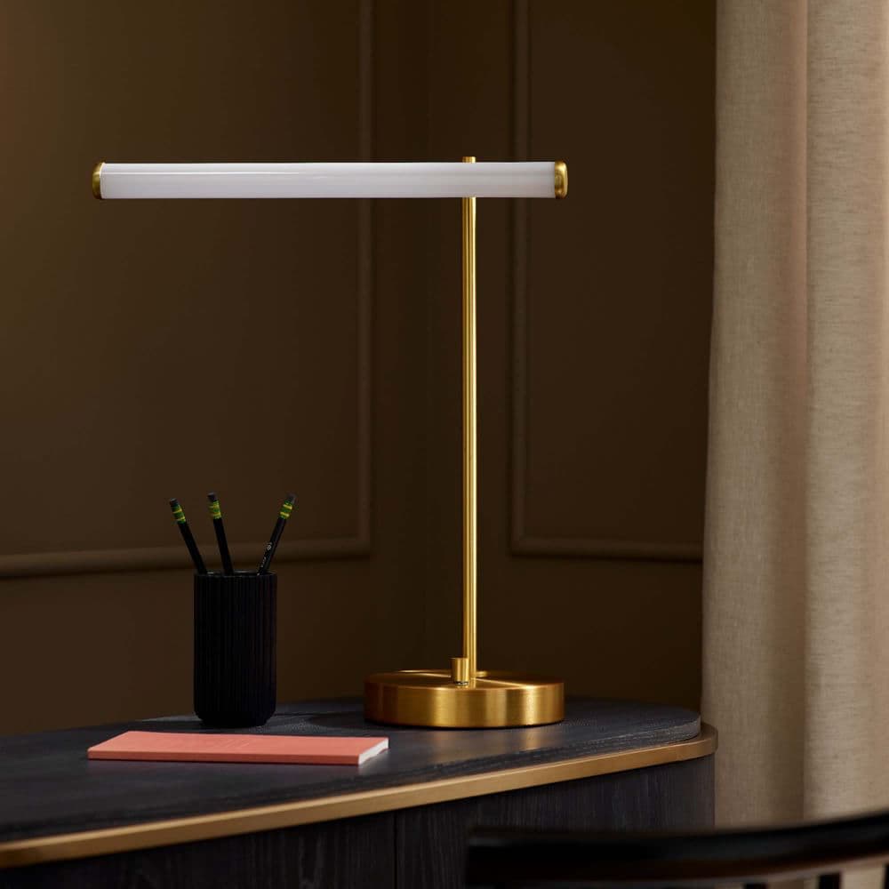 Basis der Voro Tischlampe mit USB-Anschluss und Dimmerschalter