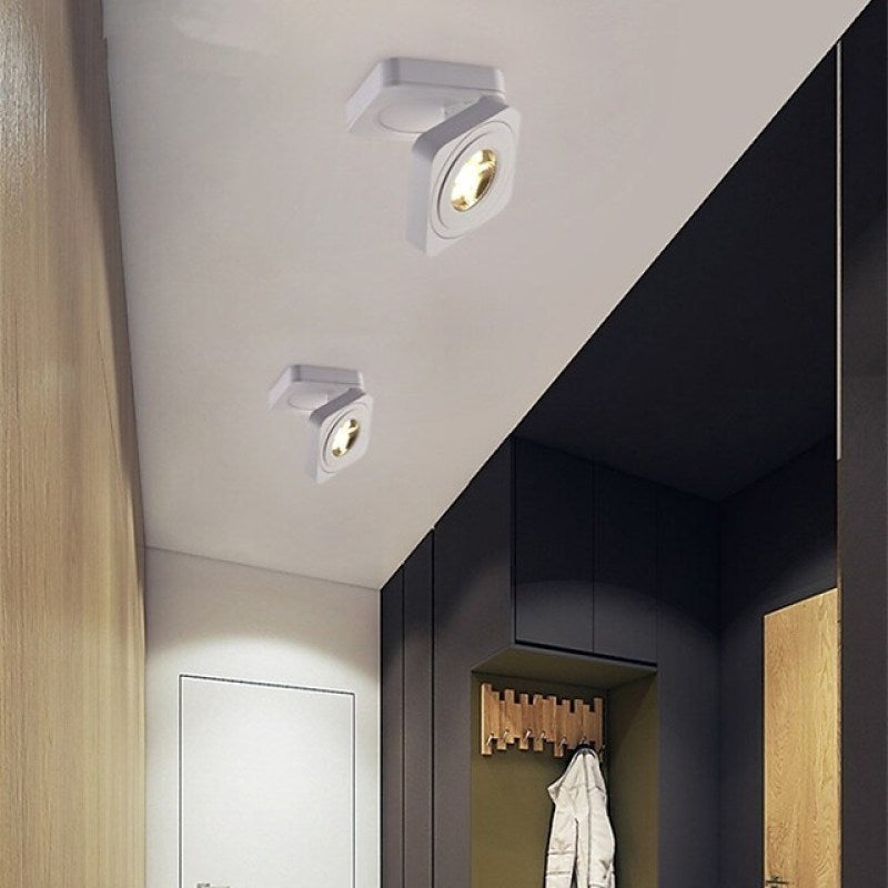 Arisha Modern LED Deckenleuchte Weiß/Schwarz Schlaf/Esszimmer/Flur