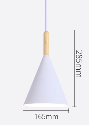 Arisha Modern LEDPendelleuchte Farbig Schlaf/Wohnzimmer Holz